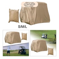 [LOVIVER] Golf Cart Cover Waterproof Golf Cart Accessories Outdoor Golf Club Car Cover