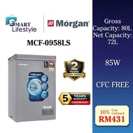Morgan Dual Function Chest Freezer (80L) MCF-0958LS / Butterfly (98L) BCF-W15 / Faber (80L) FREDDO95