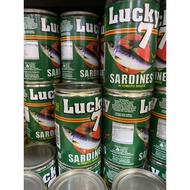 Lucky 7 sardines in tomato sauce 155grams halal
