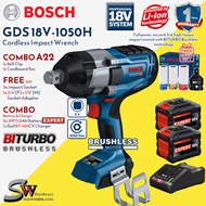 Bosch Cordless Impact Wrench GDS18V-1050H GDS 18V-1050 H ,**SOLO or Battery & Charger Set , F.O.C Ad