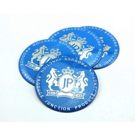 4pcs 65mm JP Junction Produce VIP BMW Car Wheel Center Hub Caps Emblem Badge Decal Stickers Convex