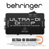 ไดเร็คบ็อก BEHRINGER DI400P ULTRA-DI Direct Box ช่วยส่งขยายเสียงให้ดียิ่งขึ้น ใช้ได้ทั้งกีต้าร์ เบสพ