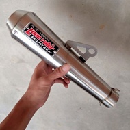 Silincer knalpot racing lone rider slincer lonerider minicone inlet 50 mm panjang 30 cm bukan wrx pe