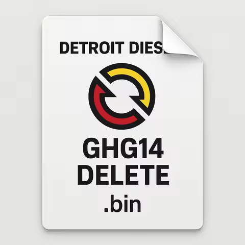 Detroit Diesel Detroit Diesel GHG14 Delete .bin Files for Magic Tuner ACM 21T GHG 14 5.57.0.0_MOD AC