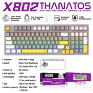 คีย์บอร์ดเกมมิ่ง NUBWO X801 X802 X803 X804 X805 CMK12 ELEANOR Mechanical Keyboard [ Blue Switch / Re