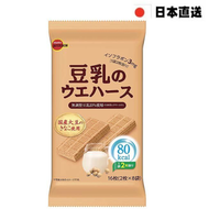 百邦 - 豆乳威化餅16枚(2枚×8袋)(平行進口)4901360353415（此日期前最佳: 2026年1月31日)