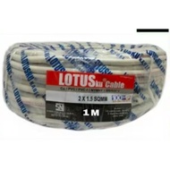 NYMHY 2x075mm Stranded Electrical Cable 2x1.5mm LOTUSku/ with SNI Certification