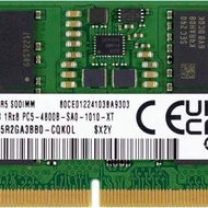 Samsung 16GB DDR5 4800MHz sodimm ram