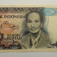 Uang Lama 1.000 Rupiah - Tahun 1980