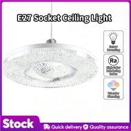 WOW MMAL Crystal E27 Bulb UFO Ceiling LampLEDEyeProtectionEnergySavingsHomeFashionLong round Ceiling