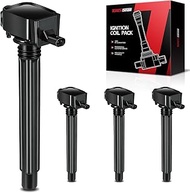 Torchbeam 4 Packs Ignition Coil UF751 Fit for Jeep Cherokee Compass Renegade Chrysler 200 Dodge Dart