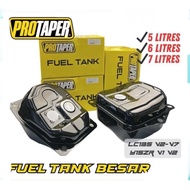 LC135 / Y15 / RS150 / NVX / Y16 PROTAPER FUEL TANK TANGKI MINYAK BESAR TEBA {5 LITER / 6 LITER / 7 L