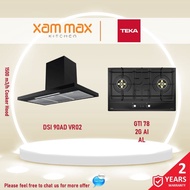 Teka - DSI 90 AD VR02Package + Hob / Kitchen Chimney Cooker Hood / Rinnai Hood / Cooker Hood / Kitchen Hood / G78 / G82