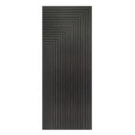 ประตูภายในโพลีสไตรีน ไม่เจาะลูกบิด LINEDEKOR 45DEGREE 70x200 ซม. สีโอ๊ค (1303453)
