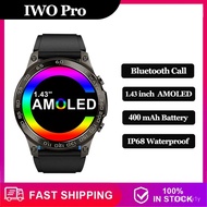 IWO Pro DM50 Smart Watch Sport IP68 Waterproof AMOLED HD Full Touch Screen Men Bluetooth Call 400mAh Baery Smartwatch