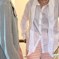 JELLYPLEASE - EMILY top | long sleeves top *รุ่นนี้เป็นผ้าคอตตอนเนื้อค่อนข้างโปร่งค่ะ*