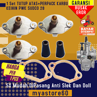Sparepart Karburator Karbu Sudco KWS CPO NGO Carburator Tutup Besi Cangkang Atas PWK 28 PWK28 Penutu