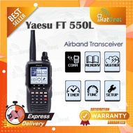 Walkie talkie Yaesu FTA 550L 8.33kHz Airband Transceiver