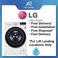 LG FV1409S4W 9KG AI DIRECT DRIVE FRONT LOAD WASHING MACHINE