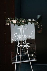 Welcome Sign Wedding / Lamaran