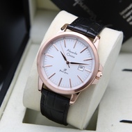 Jam tangan pria alexandre christie AC 1017 tali kulit original