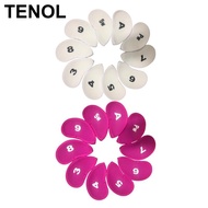 TENOL 10x Golf Irons Headcover Set Golf Set 3 4 5 6 7 8 9 A SW PW Protector Head Cover Case golf Iro