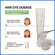 ♣ ➬ ☮ Bremod Premium Cocoa Butter Hair Color Dyed Cream Fashion Light Ash Gray Brown Rose 0.00 Dust