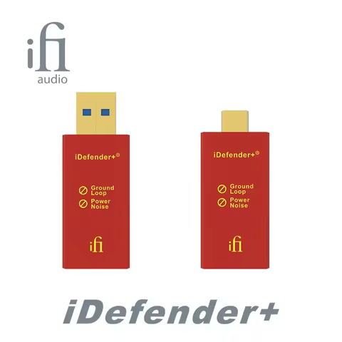 iFi iDefender+ USB Power Isolator Ground Loop Noise PC Hifi Audio Music Noise Canceller USB3.0 High 