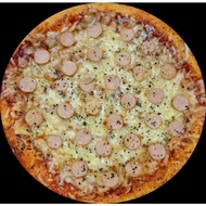 pizza sosej beku frozen sausage pizza