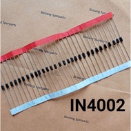 (10 PCS) DIODE IN4002 ROLL DIODE 1N4002 1000V DO-41 DIODE IN 4002 DIODE IN 4002 ORIGINAL DIODE