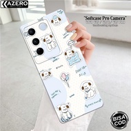 HP Softcase VIVO V27 V27E V27 PRO Latest Fashion Case Cartoon Silicone VIVO V27 V27E V27 PRO Silicon