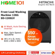 Hitachi Front Load Washing Machine 12KG BD-120XGV