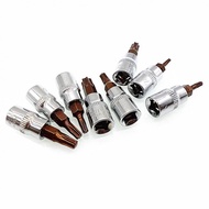 Socket T40 T8 6.35mm / 1/4 Inch T8-T40 Tools Drive Hand Hex Screwdriver T30