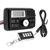 Motorcycle Audio MP3 Radio Sound System Stereo Speakers Bluetooth Waterproof FM 5 EQ Functions LCD D