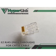 EZ RJ45 CAT5E (PASS THROUGH) (100 PCS)
