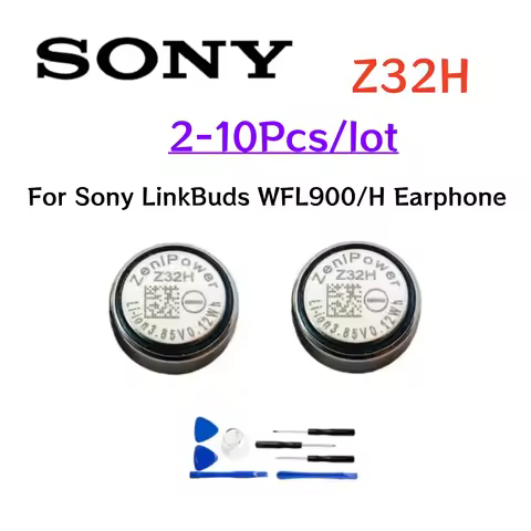2-10Pcs Original Z52H New Battery For Sony LinkBuds S WFLS900N/B, Z32H For Sony LinkBuds WFL900/H Ea