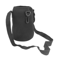 [PETSOLA] Outdoor Black 2L Water Bottle Cover Insulated Bag Carrier Pouch Holder Strap Not Specified