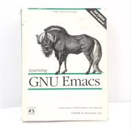 Learning GNU Emacs Second Edition Book (Paperback)