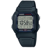 (IN STOCK) ORIGINAL CASIO GENERAL W-800H-1A . WATERPROOF. RESIN QUALITY