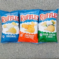 Big Pack Wave POTATO CHIPS POTATO CHIPS Watching Movies Casual Snacks Puffed Food RUFFLES POTATO CHI