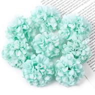 1Pc Silk Artificial Flowers Heads Wedding Decoration For Home Room Decor Fake Flower Wall Cake Decor