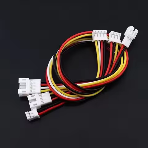 10/5pcs PH2.0 Extension Line Male to Female Connector 2/3/4/5/6P 2.0mm with Cable 10/20/30cm 26AWG f