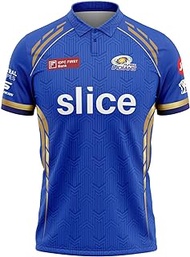 IPL Cricket Fan Jersey 2024 with Name Personalization - 100% Dryfit Polyester