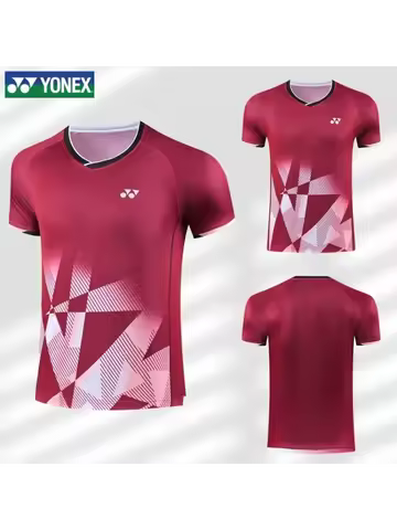 New shirts Yonex Badminton shirt Men's and woman's Athletic Quick Dry Fit Short Sleeve Sport T-Shirt