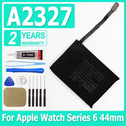 303.8mAh New Replacement Watch Battery A2327 For Apple Watch Series 6 44mm High Quality Watch Batter