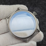 Erwetg eta6497 vỏ thép chải không gỉ 42mm với mặt sau trong suốt bộ phận đồng hồ cho ETA 6497/6498 s