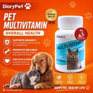 🌈 PREMIUM Multi Vitamin for Cat Dog Pet Supplement Vitamin Kucing Dog Vitamin Cat Multivitamin Dog M