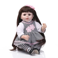 Simulation Baby Doll Clothing Accessories Four-tooth Girl Clothes Suitable for Our Shop 55cm Doll