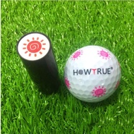 [Lacooppia] SiaBiced Golf ball stamp, golf ball stamp, golf ball marker, golf ball seal, golf ball