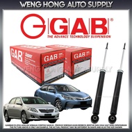 [ GAB ] Toyota Corolla Altis E140 ZRE142 ZRE143 E170 ZRE172 ZRE173 Rear Shock Absorber Gas GAB Super